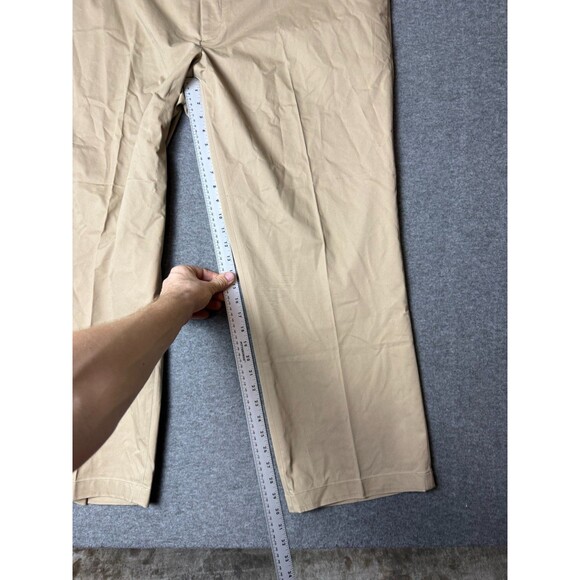 Perry Ellis Anywhere Pants Mens Sz 48X30 Big and Tall Stretch Fit Elmwood Chinos - Picture 5 of 9